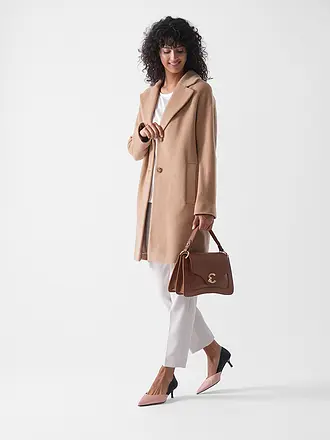 MARC CAIN | Wollmantel | beige
